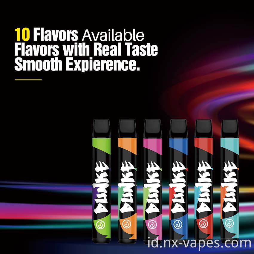 Disposable e-cigarette video promotional image